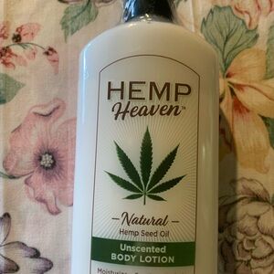 🌟Host Pick🌟 Hemp Heaven Unsented Body Lotion Size 12 FL OZ